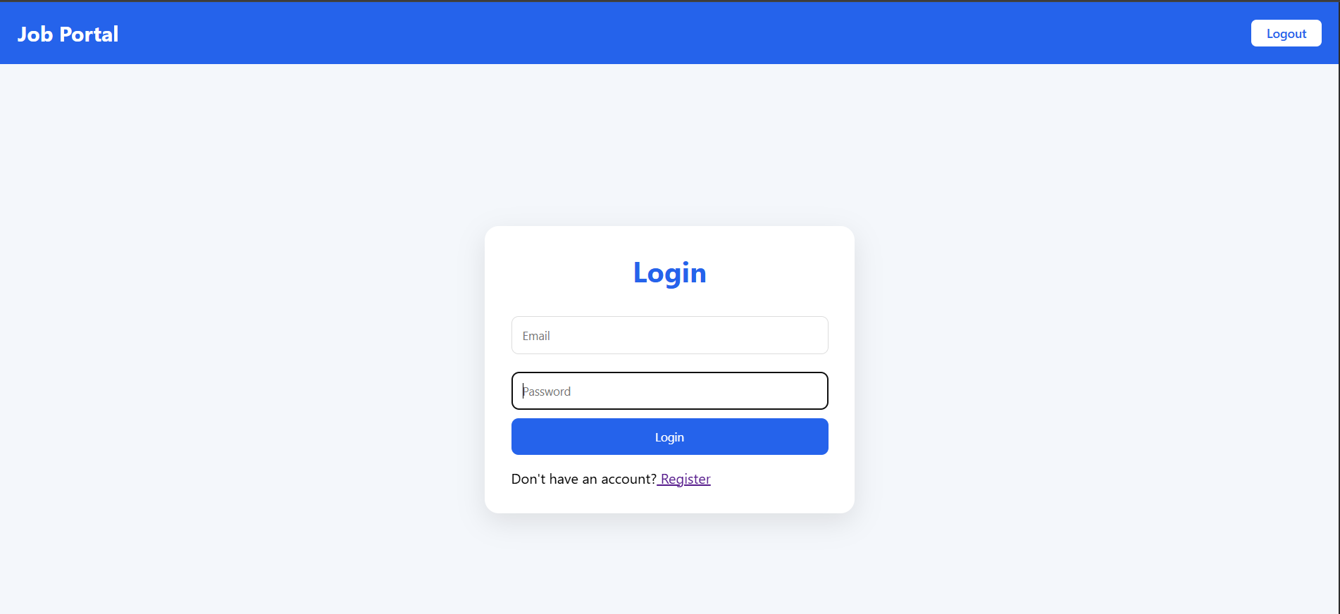Full-Stack Job & Internship Portal (MERN) - Screenshot 2