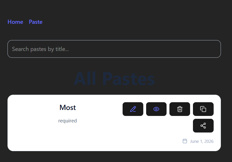 Paste Snippet - Screenshot 2