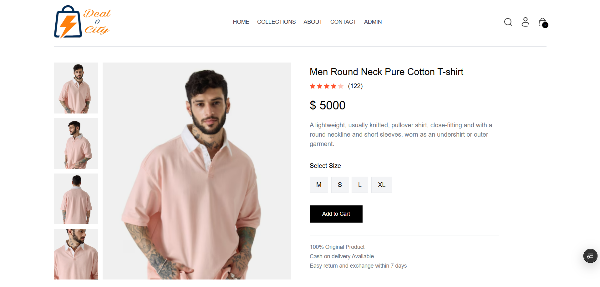Full-Stack Ecommerce website using React - Screenshot 2