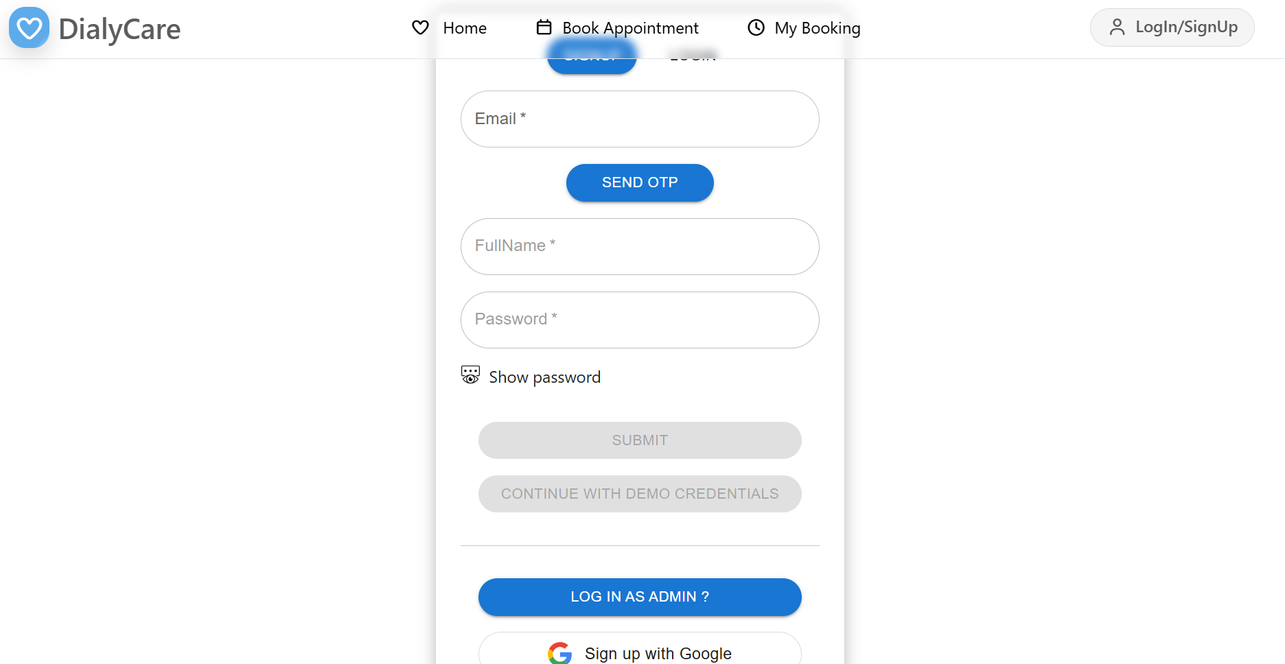 Appointment Booking System - Screenshot 3