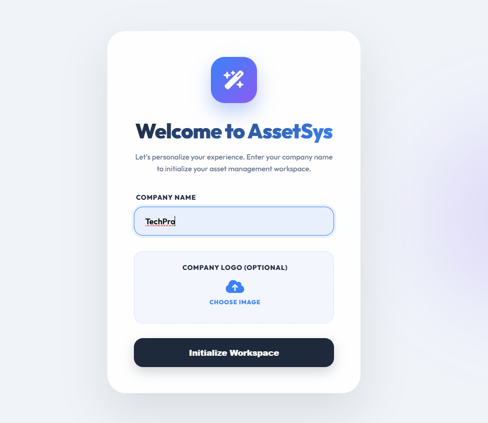 AssetPulse – Integrated Asset & Equipment Management System - Screenshot 1