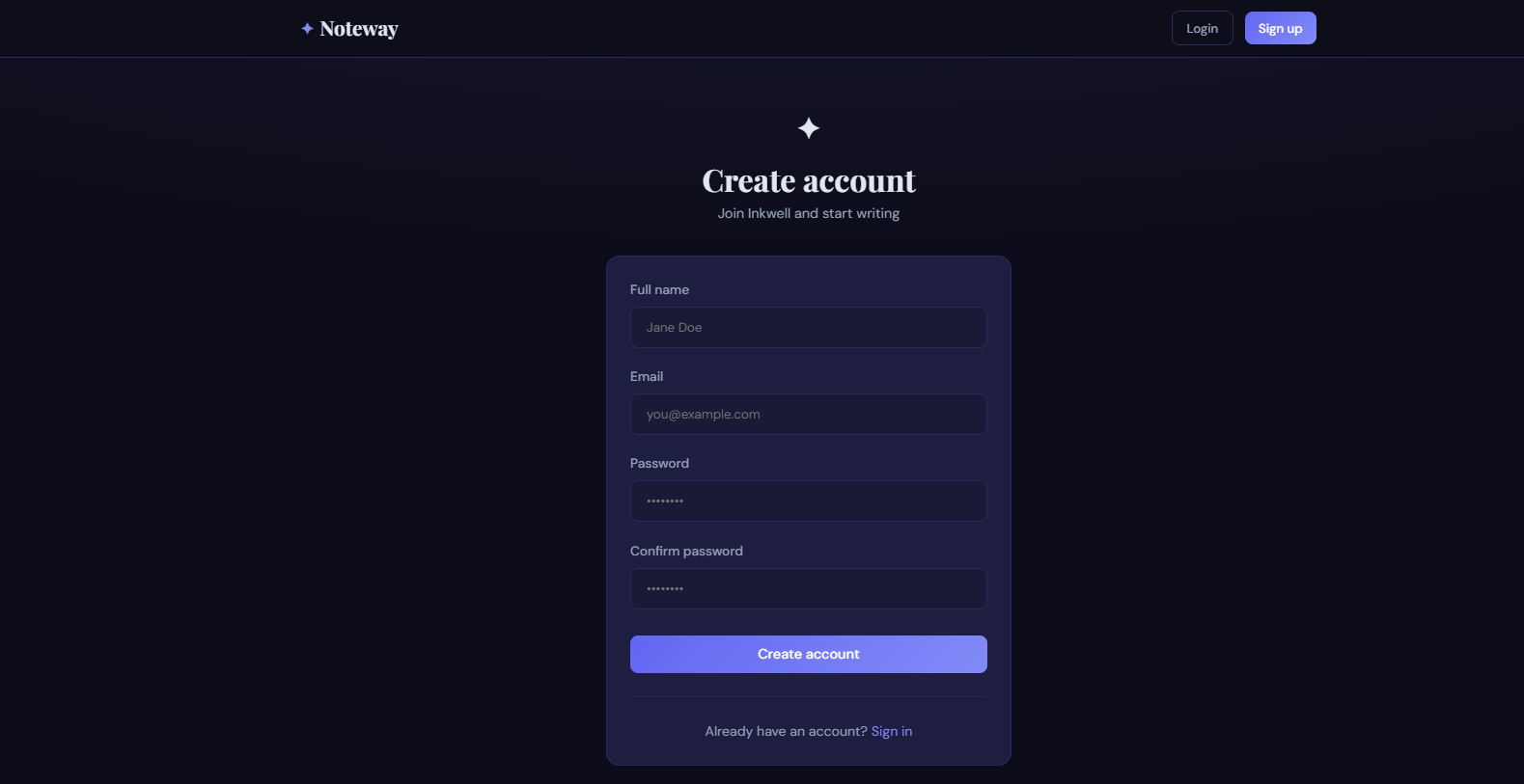 FULL STACK BLOG WITH AUTH - Screenshot 2