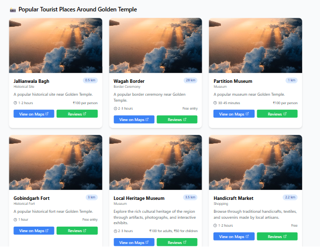 AI Landmark Lens - Smart Image Recognition System - Screenshot 5