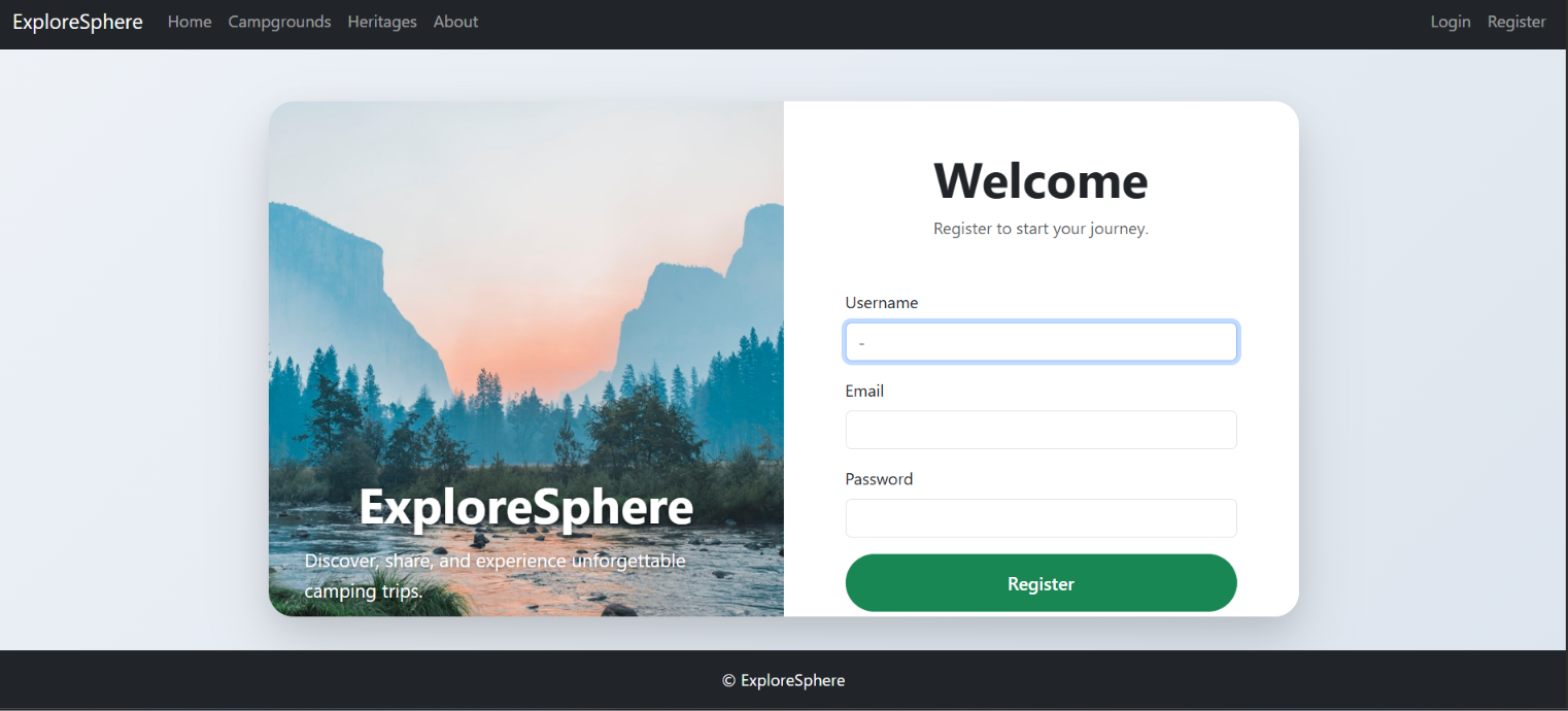 ExploreSphere - Full-Stack Travel & Heritage Discovery Platform - Screenshot 5