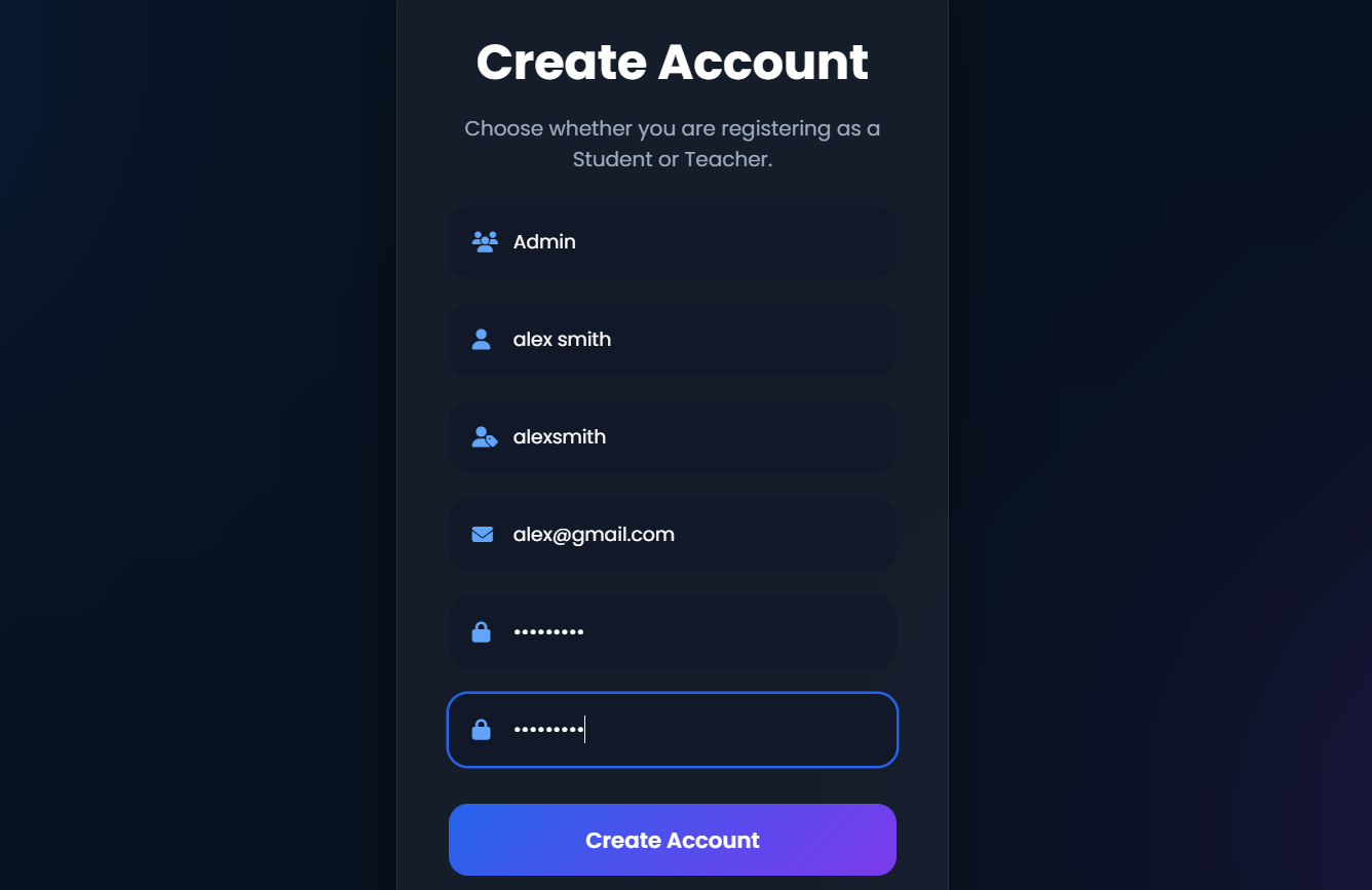 QuizMaster – Interactive Learning Platform - Screenshot 5
