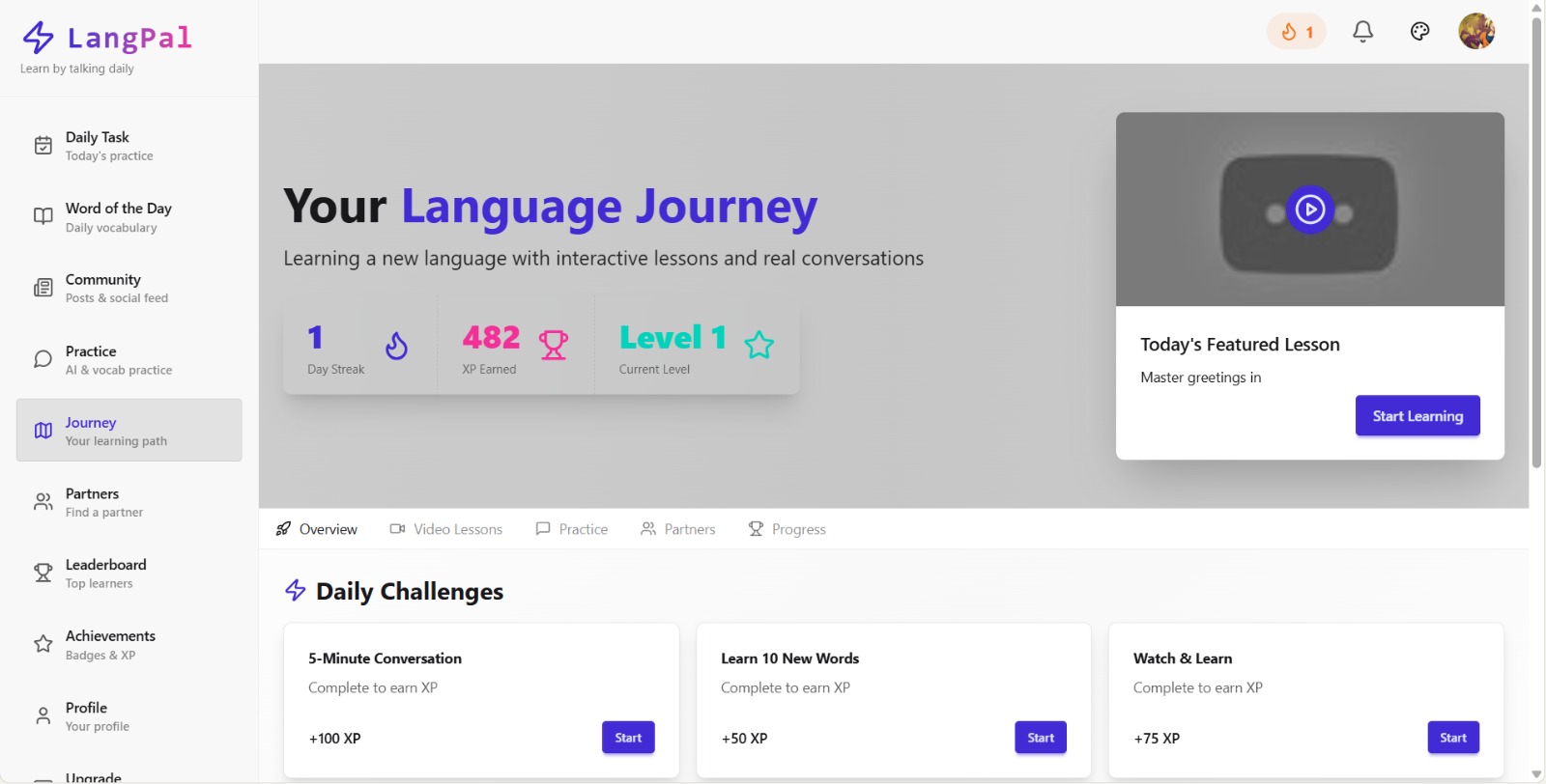 Social Platform - Screenshot 3