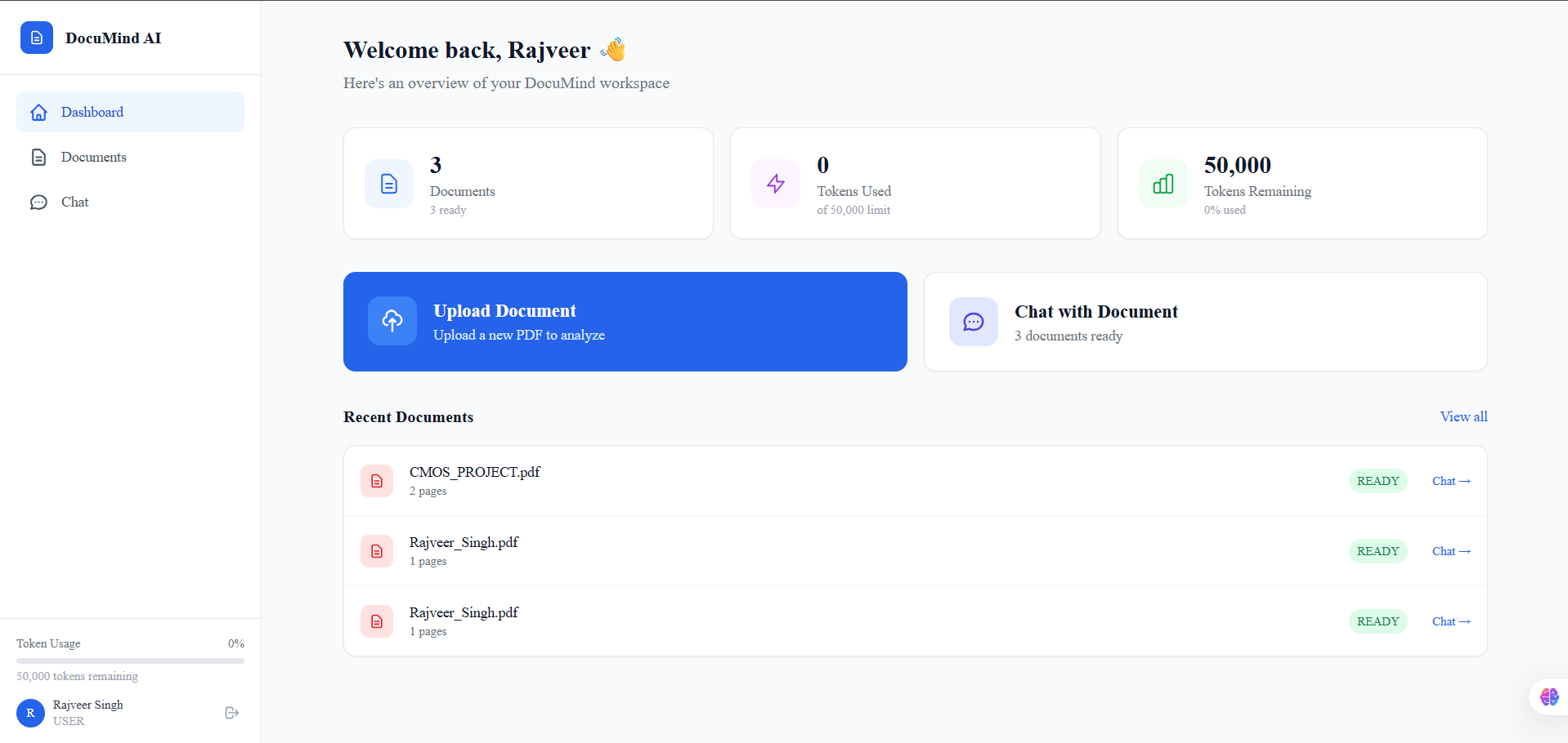 DocuMind AI - Screenshot 3