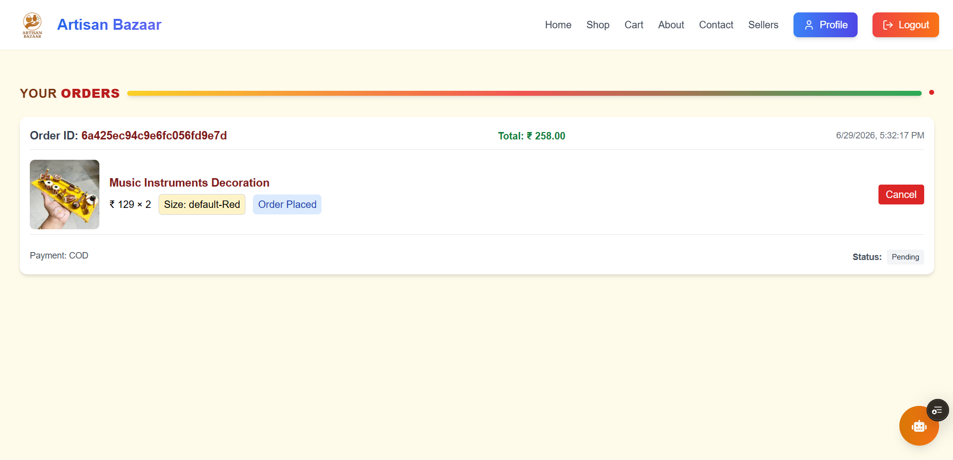 Full-Stack E-Commerce website with MERN - Screenshot 5