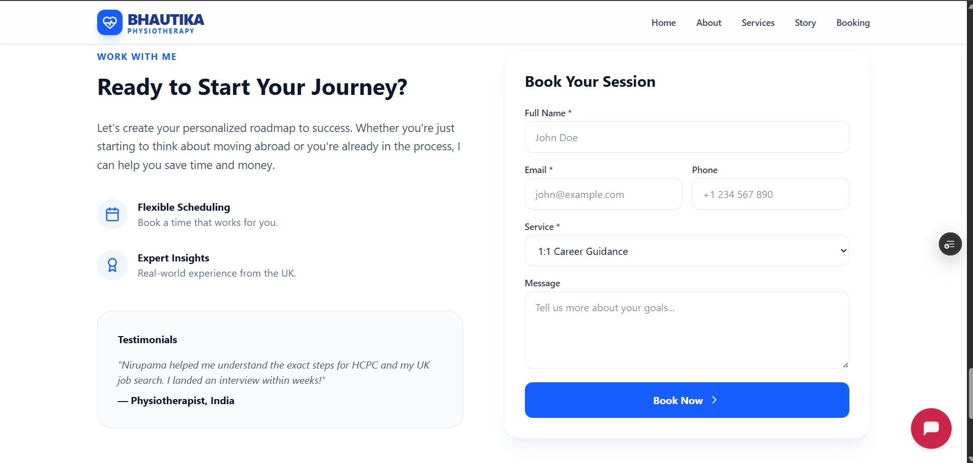 Full Stack Bhautika-_Portfolio-application- - Screenshot 5