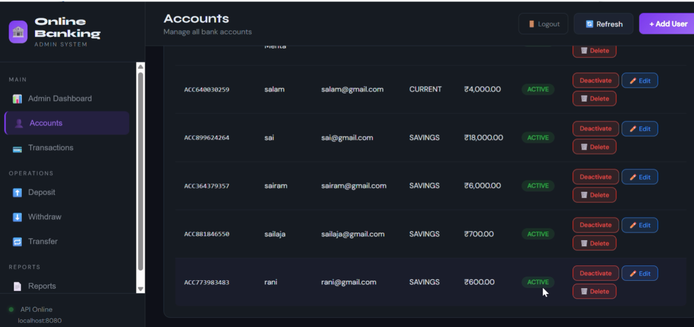 Banking-transaction-simulation-system - Screenshot 4