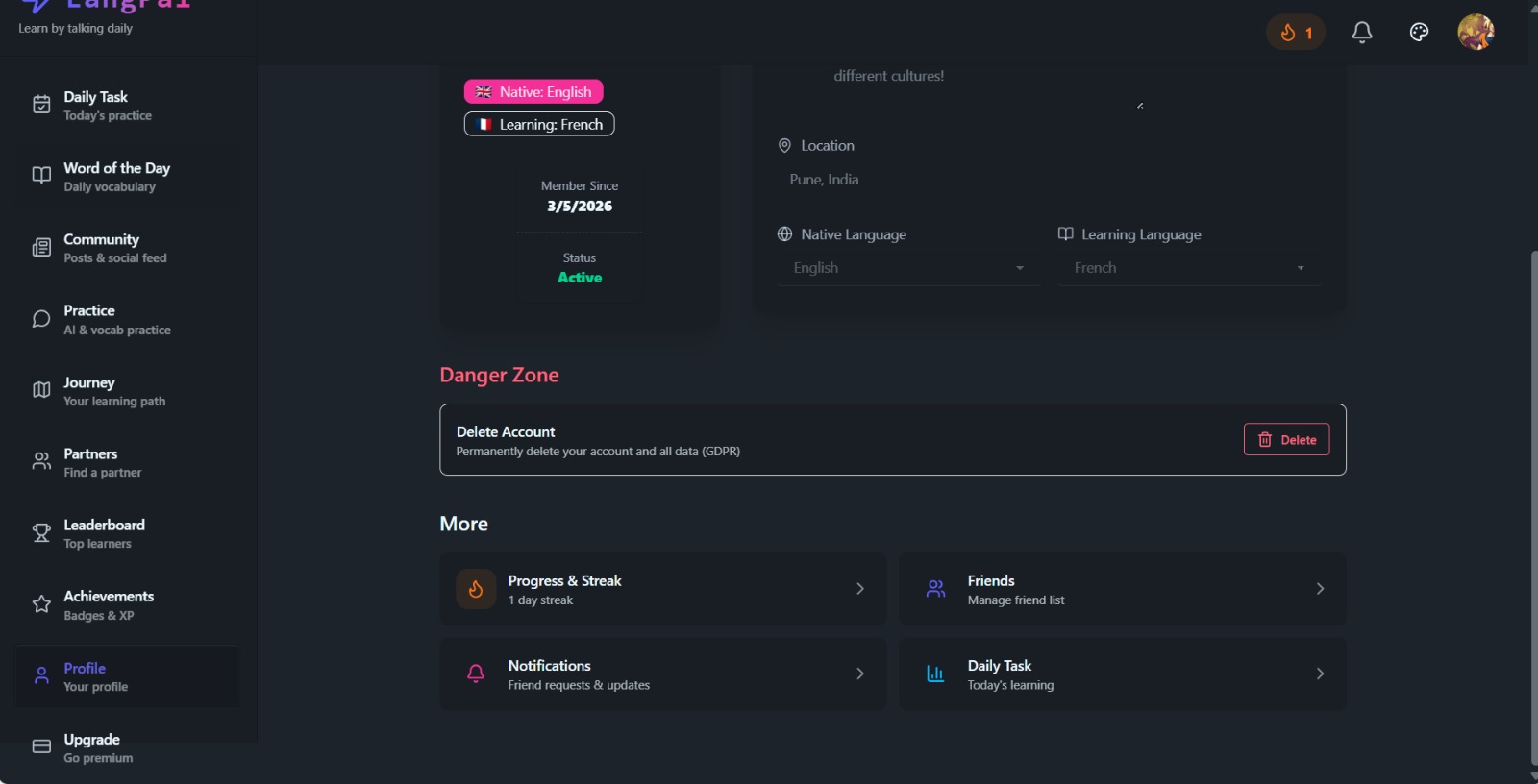 Social Platform - Screenshot 5