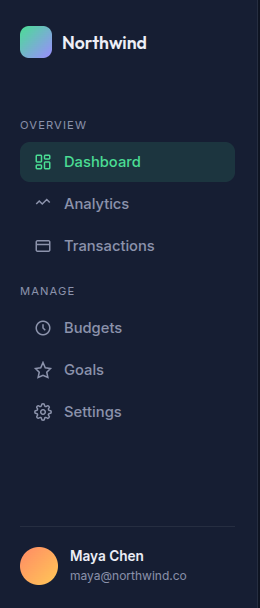 Finance Dashboard - Screenshot 3
