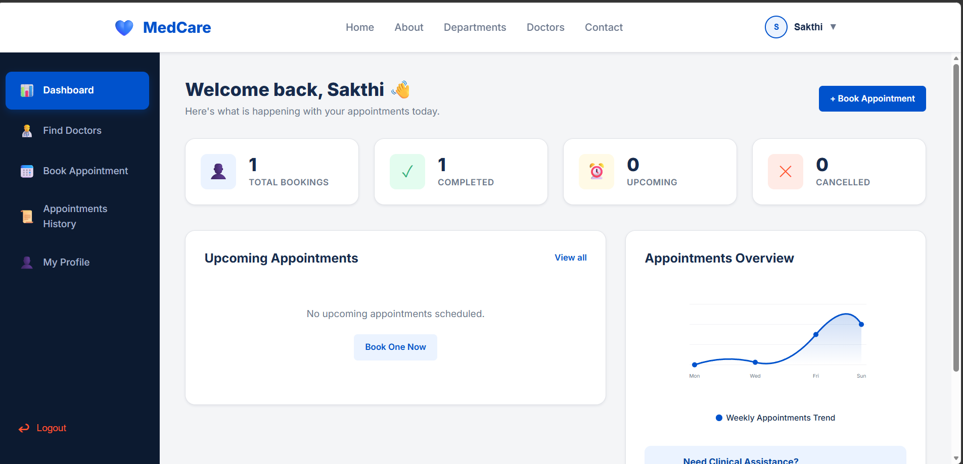 MedCare System - Screenshot 3