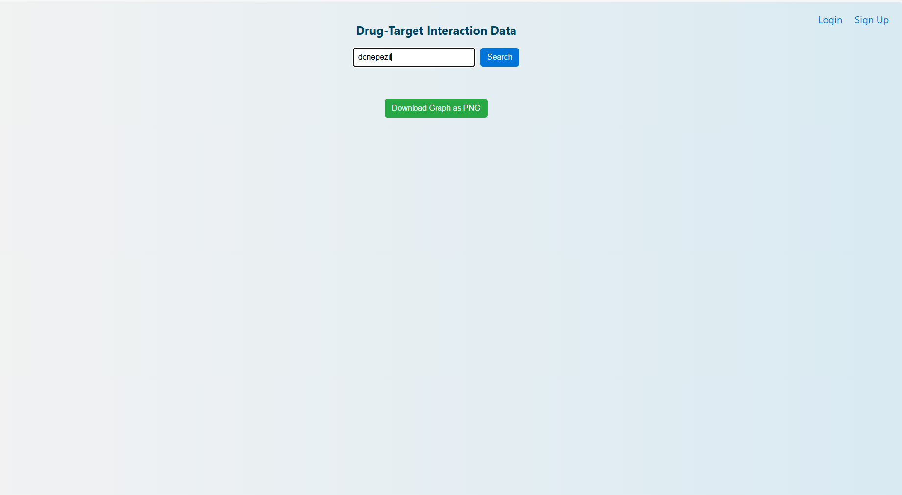 Database For Drug-Target Interaction - Screenshot 2