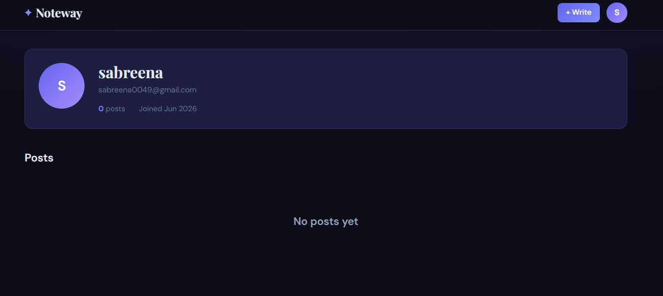 FULL STACK BLOG WITH AUTH - Screenshot 5