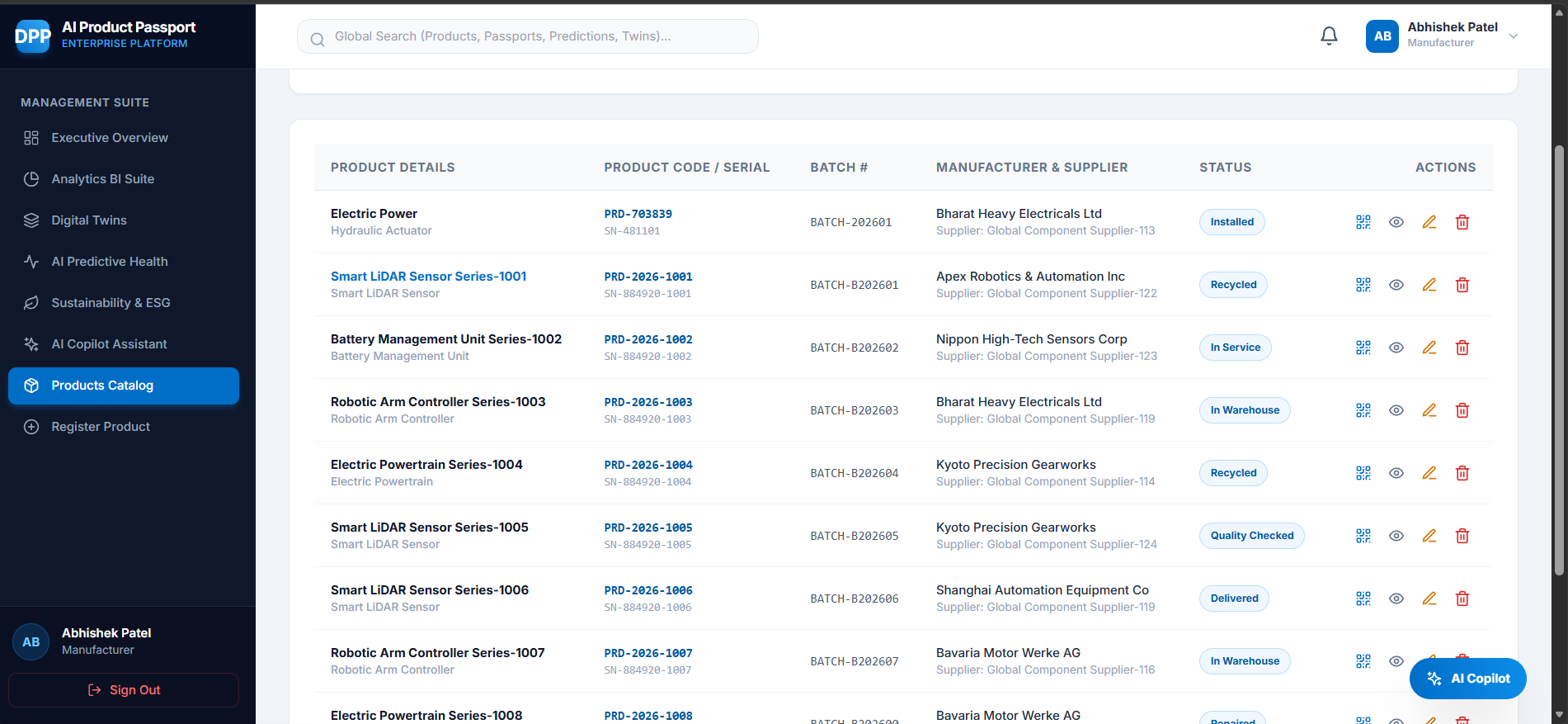AI-Digital-Product-Passport - Screenshot 5