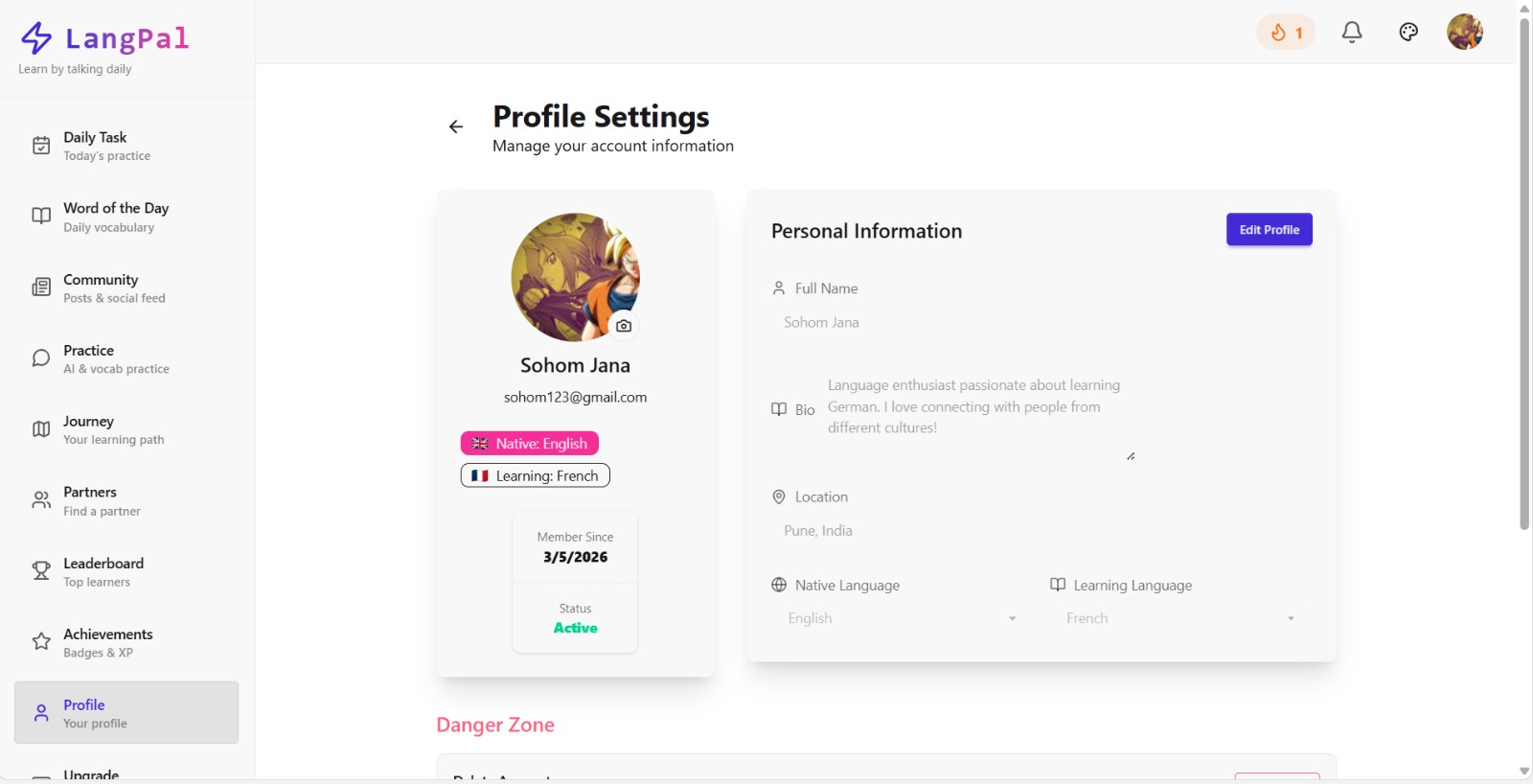 Social Platform - Screenshot 4