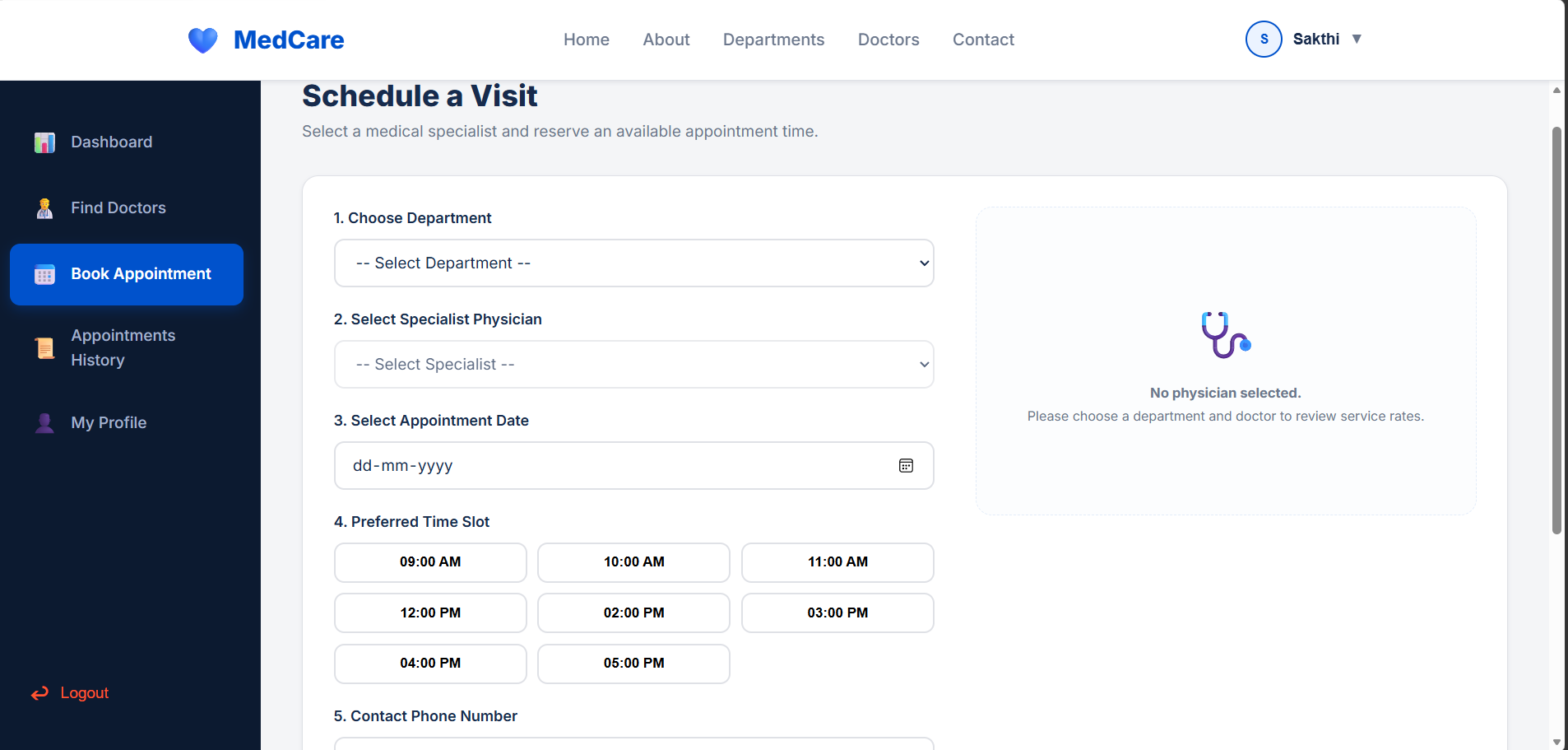 MedCare System - Screenshot 4