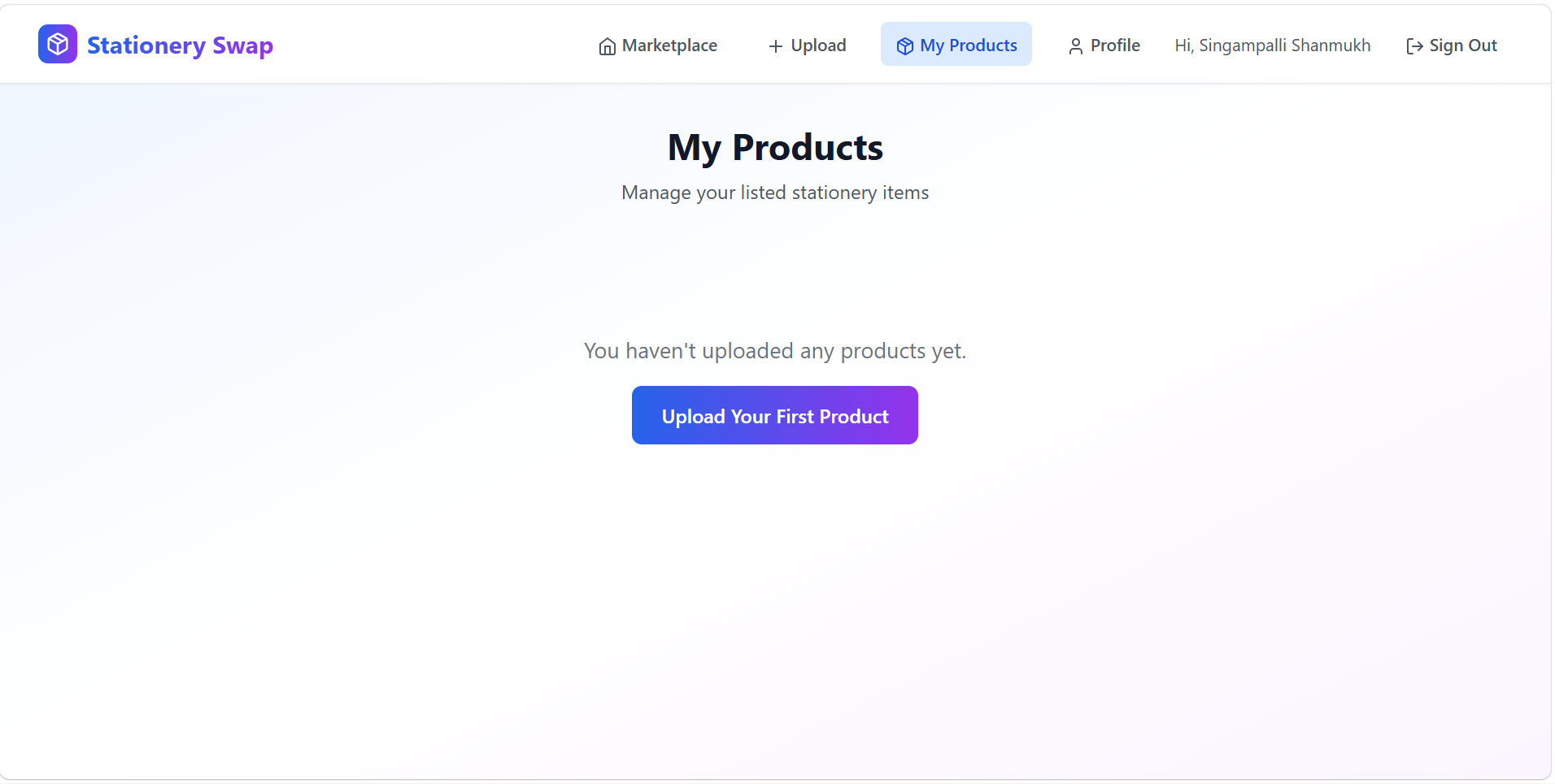 Stationery Swap – Student Marketplace for Buying & Selling Stationery - Screenshot 6