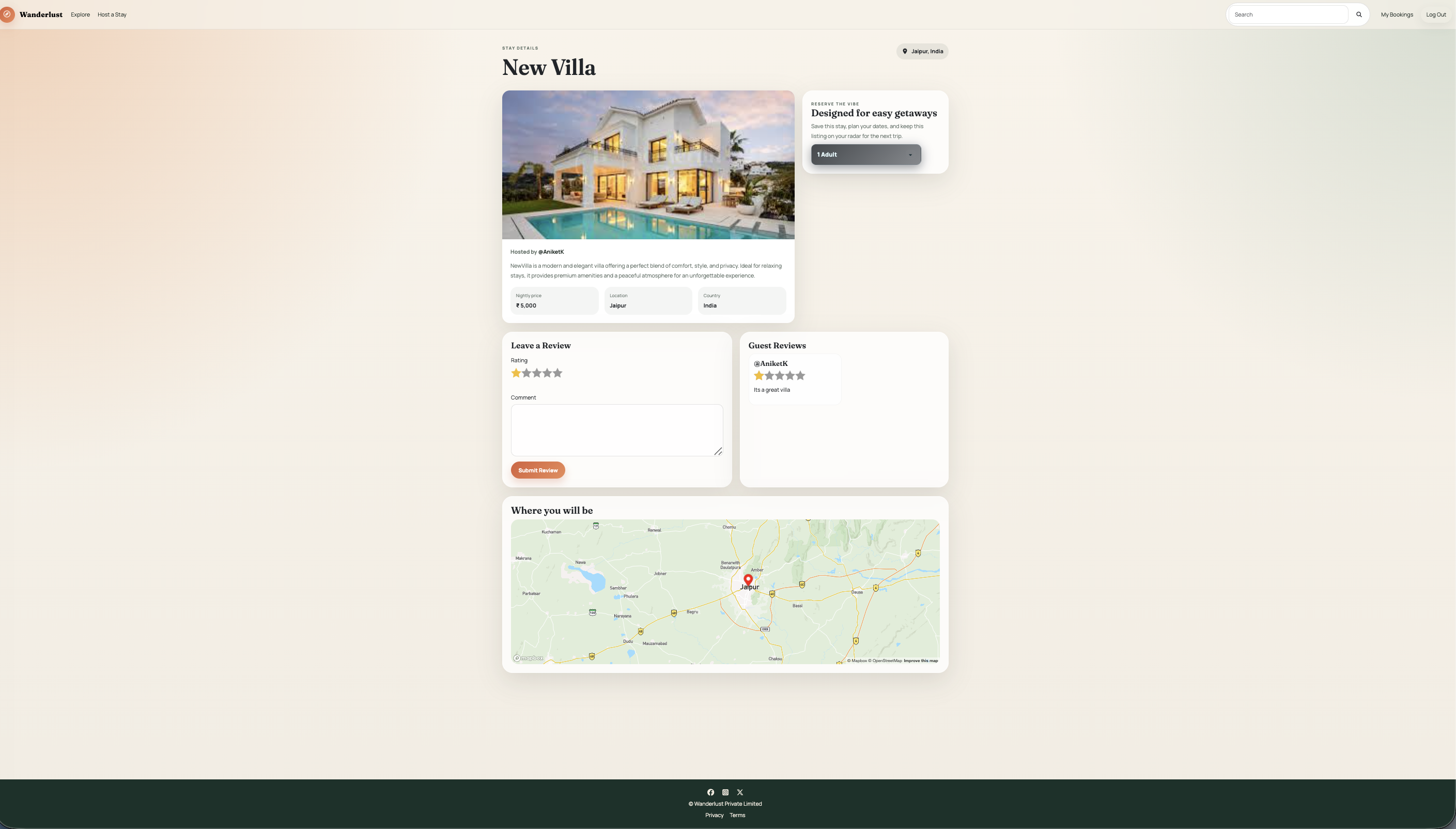 TripHaven – Travel Stay Booking Platform | MEN Stack using Ejs - Screenshot 6