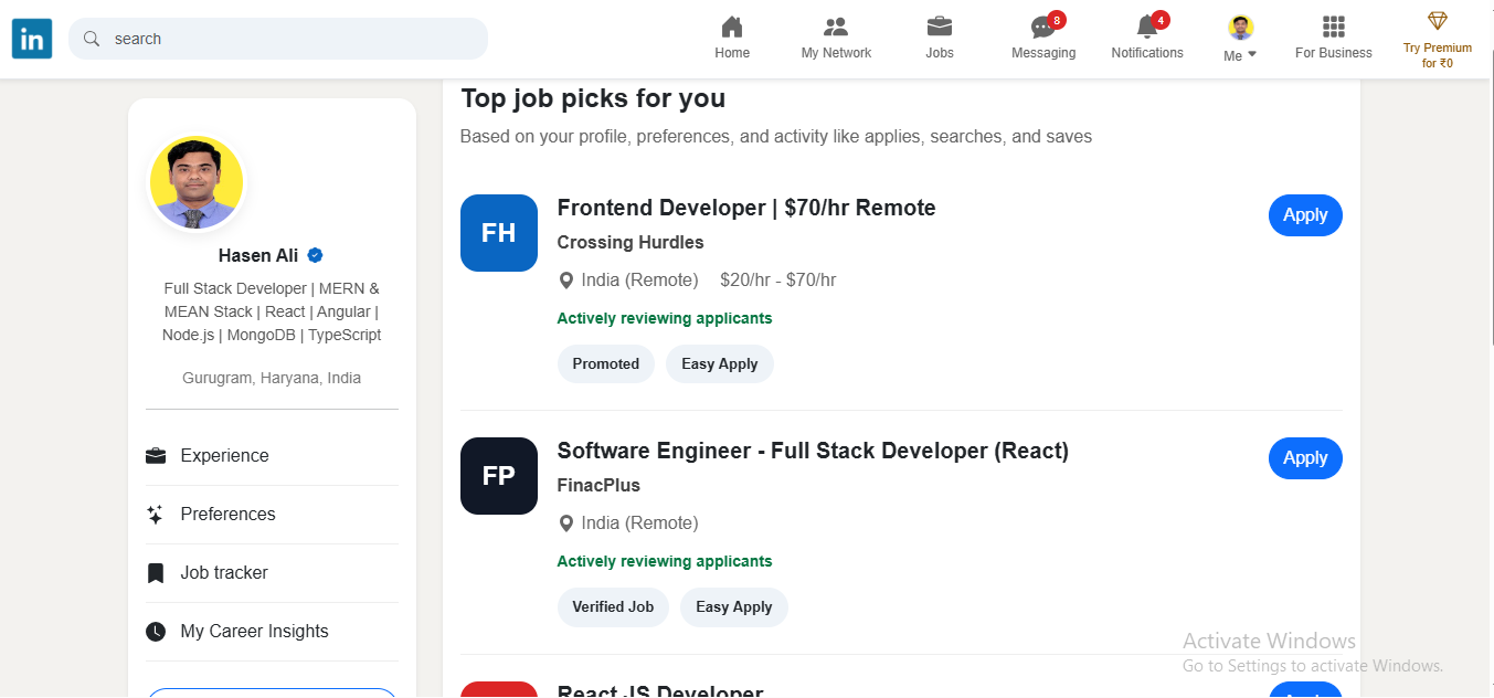 LinkedIn Clone – Professional Social Networking Web Application - Screenshot 3