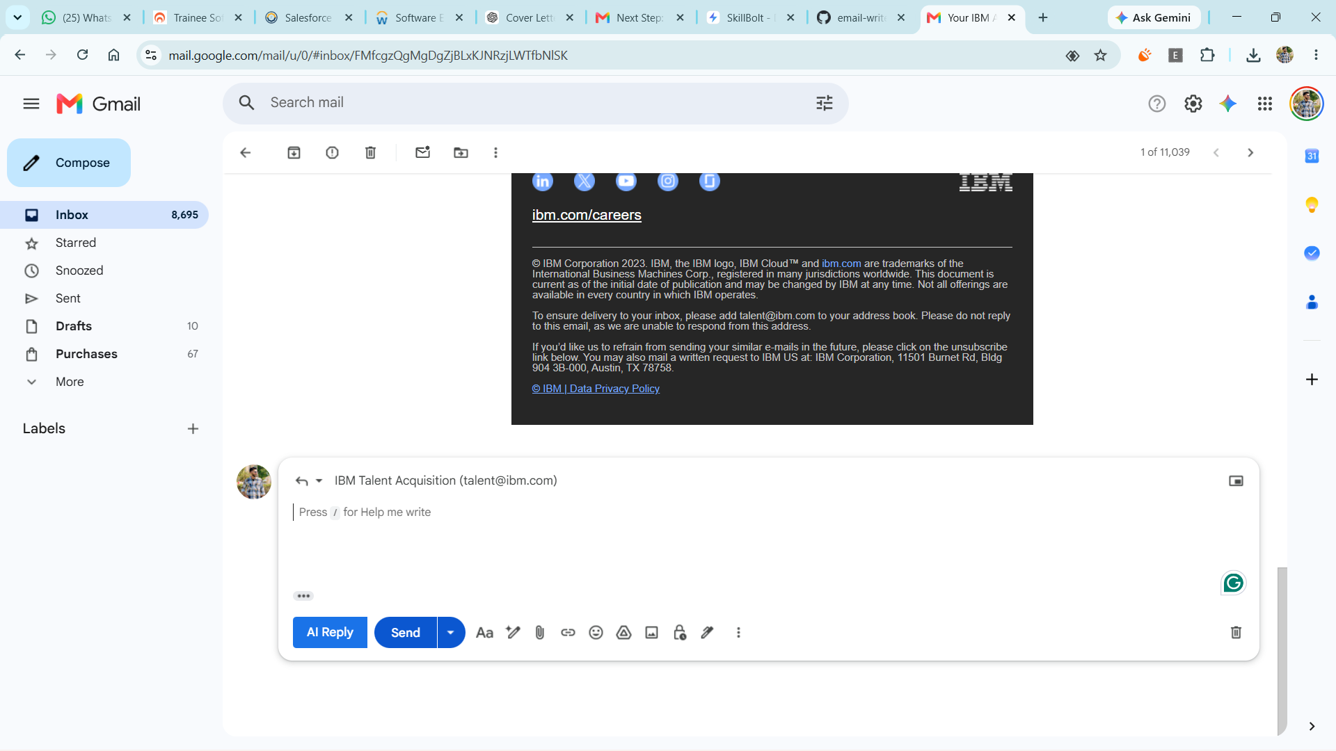 https://email-writer-react-beta.vercel.app/ - Screenshot 3