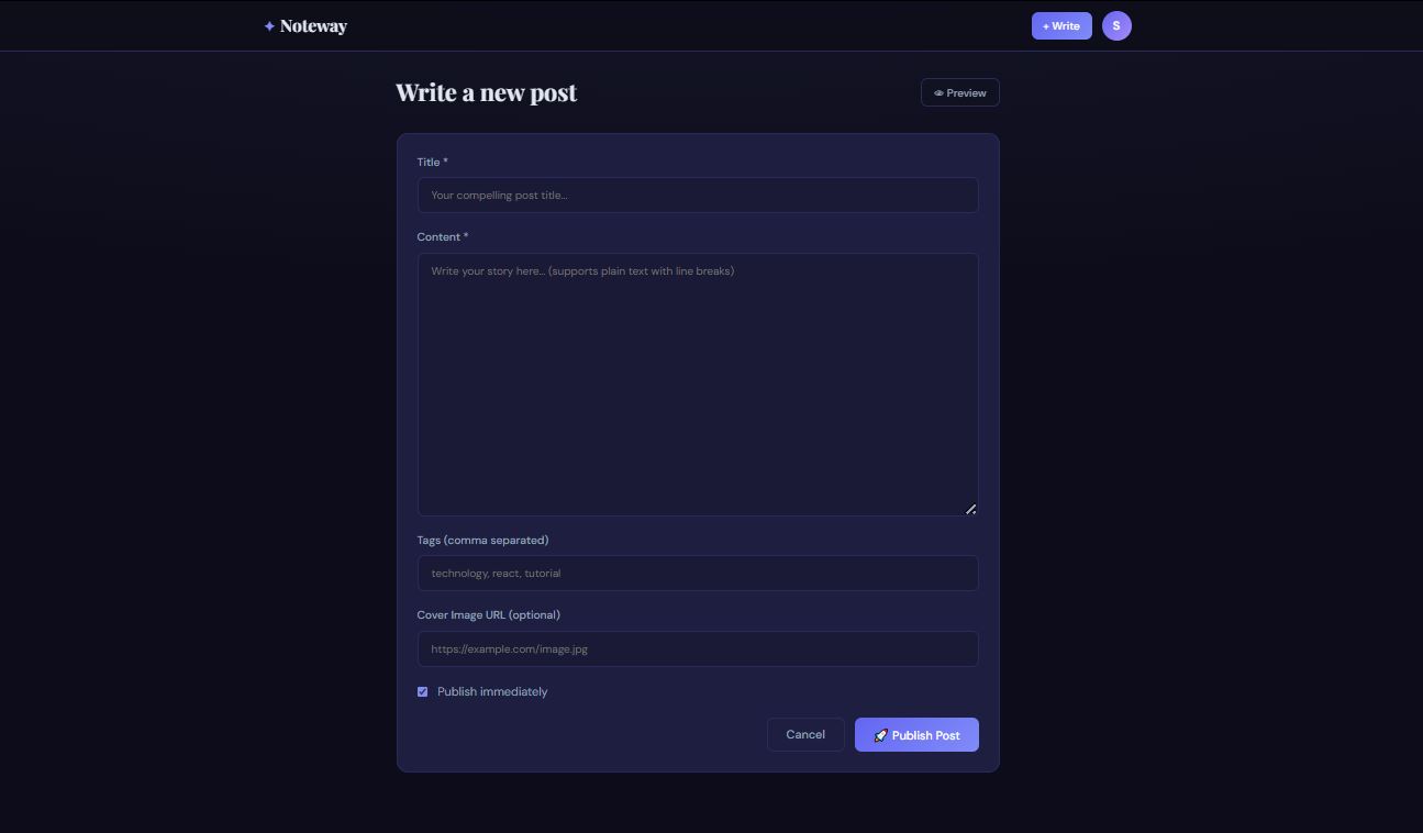 FULL STACK BLOG WITH AUTH - Screenshot 4