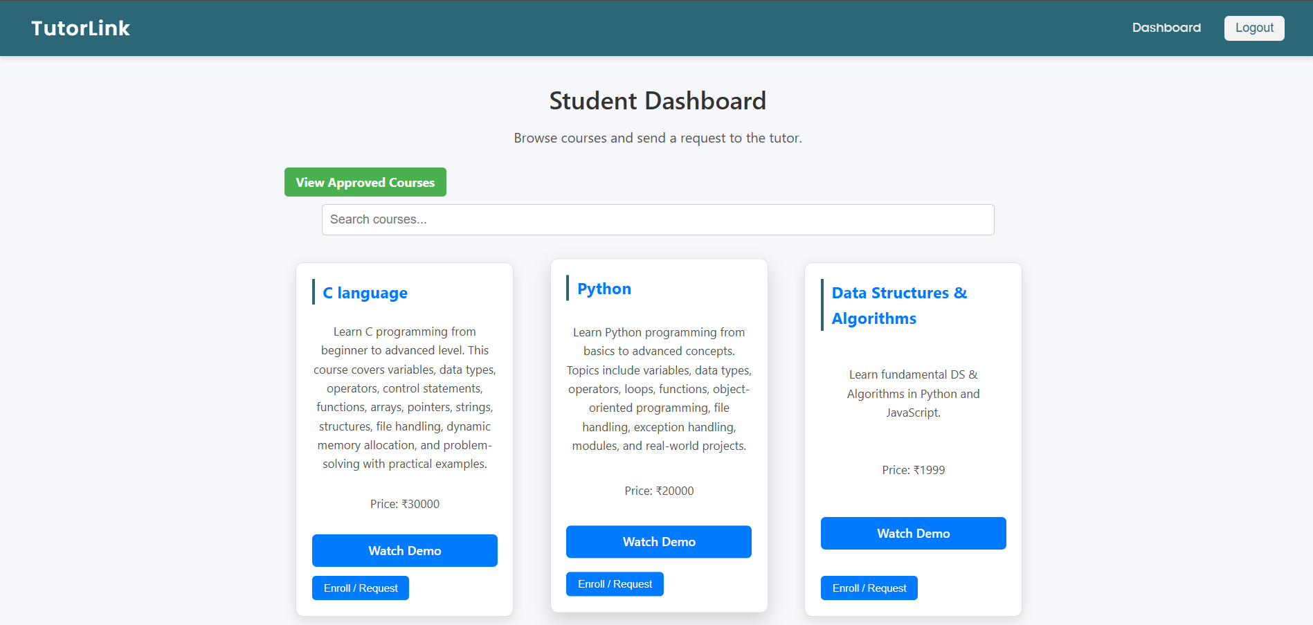 Tutor Link - Screenshot 3