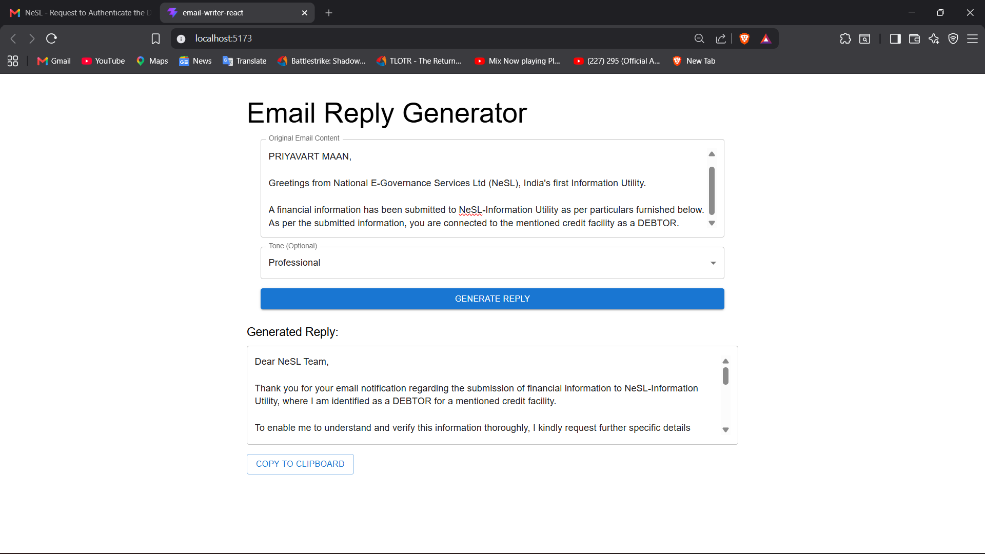 https://email-writer-react-beta.vercel.app/ - Screenshot 2