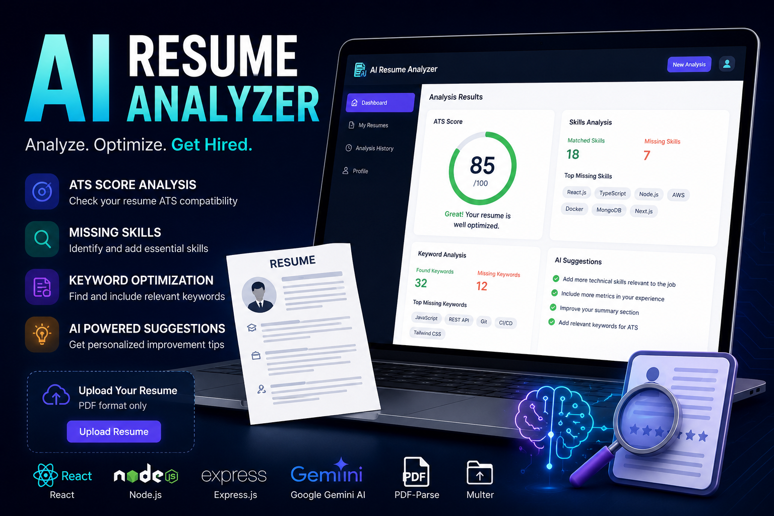 AI Resume Analyzer & Optimizer