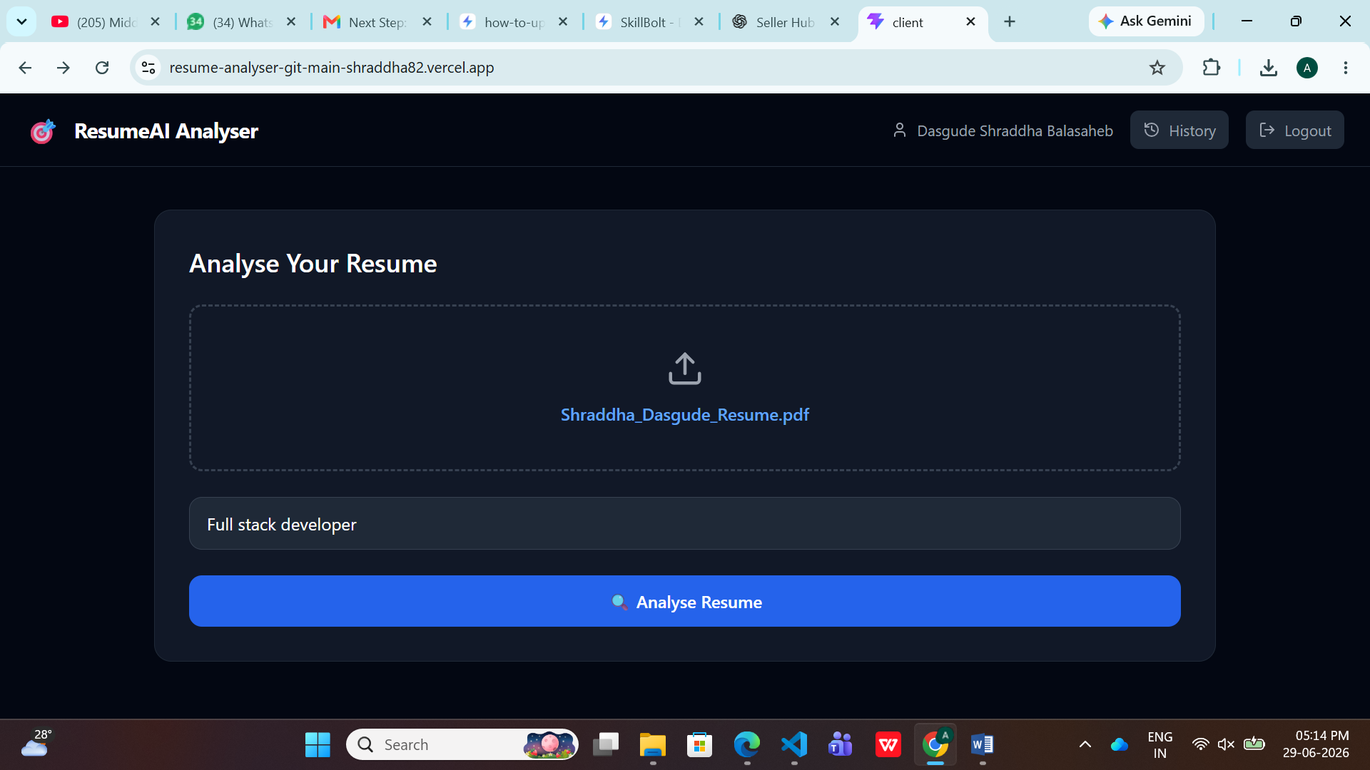 AI Resume Analyzer