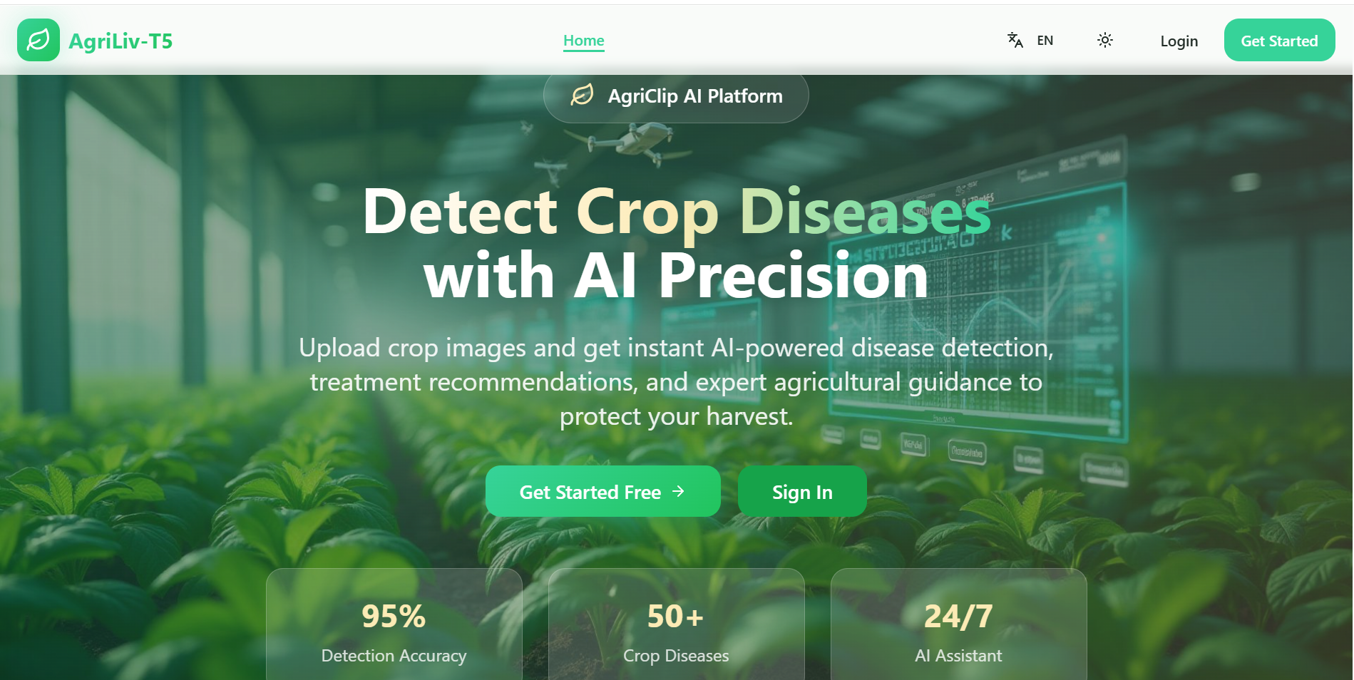 AgriCLIP – Multilingual AI System