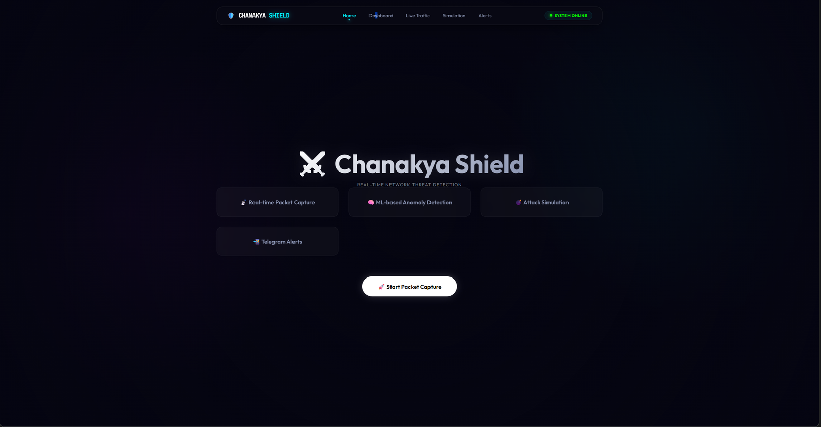 Chanakya Shield - Network Anomaly Detection