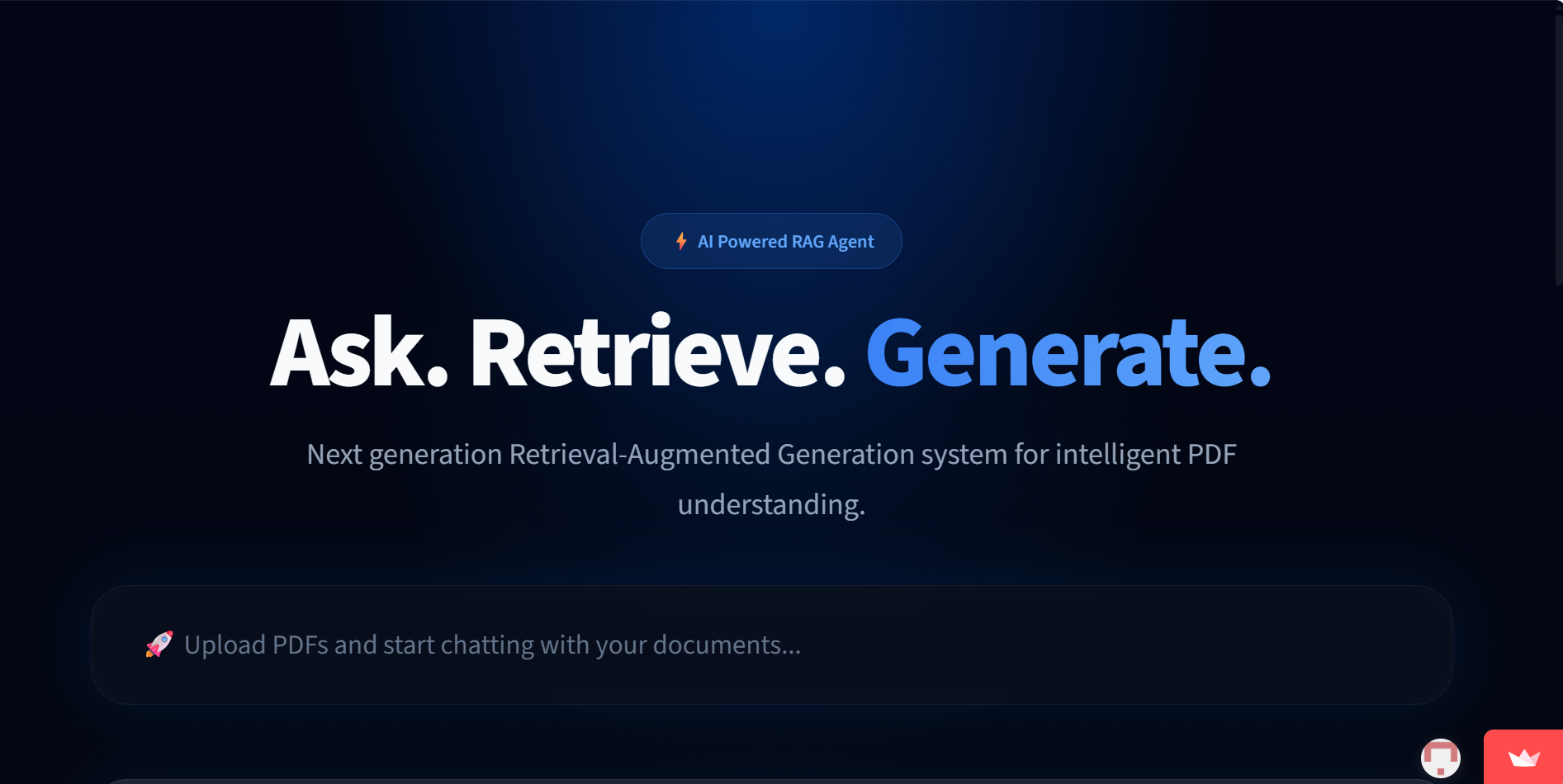 AI PDF Assistant – RAG Chatbot using LlamaIndex & Qdrant - Main Image