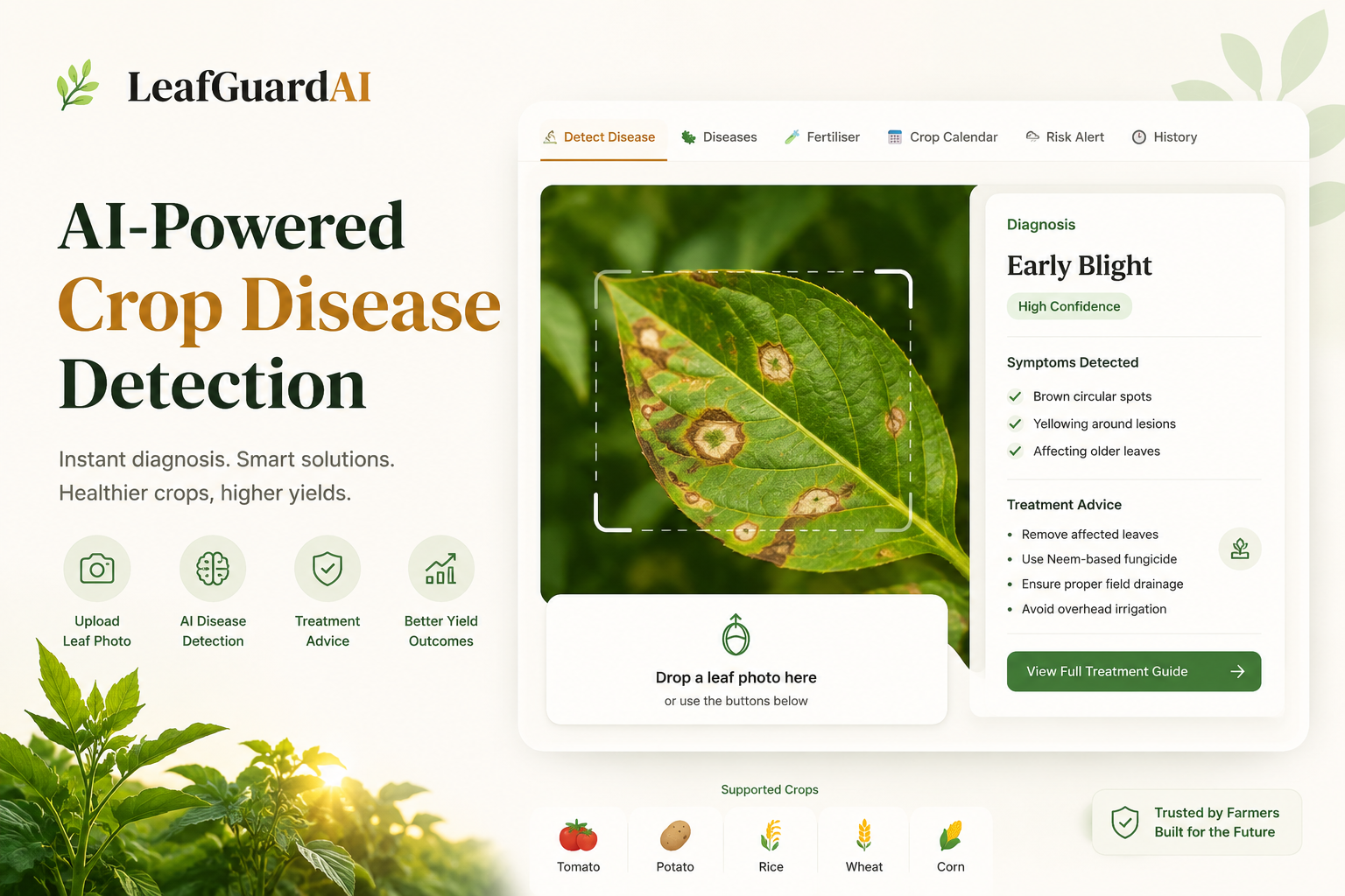 Leaf Disease Detection Web App