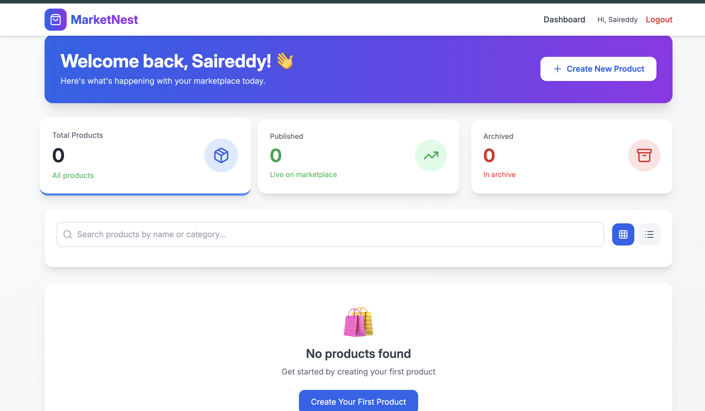 Full-Stack E-Commerce Marketplace Website- MERN Stack